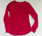 Old Navy Pajamas Extra Small Red Cotton/spandex/polyester