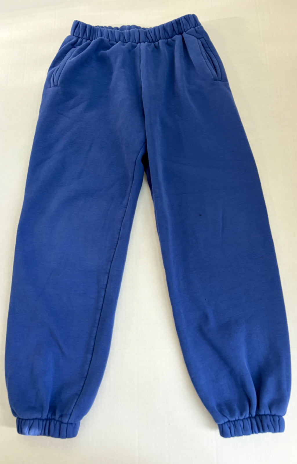 TIC TOC Sweatpants Medium Navy blueFleece, Soft fabric, polyester