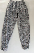Unknown Pajamas Small Gray with pink and white accents Polyester and Spandex