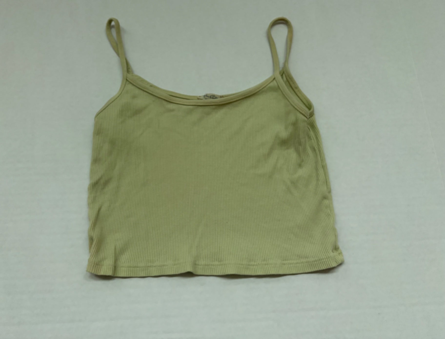 John Galt Tops One Size Lime Green Cotton