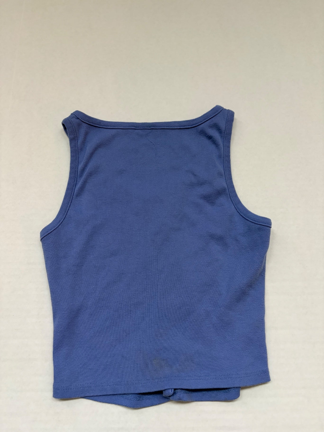 Pacsun Tops Small Blue Cotton, Polyester