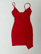 Charlotte Russe Dresses/Rompers Medium Red Polyester/Spandex