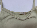 John Galt Tops One Size Lime Green Cotton