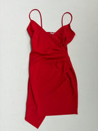 Charlotte Russe Dresses/Rompers Medium Red Polyester/Spandex