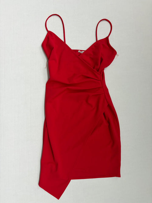 Charlotte Russe Dresses/Rompers Medium Red Polyester/Spandex