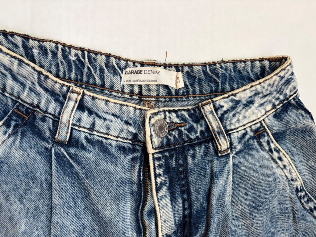 Garage Jeans 24W (Size 0) Light Blue Denim and Cotton