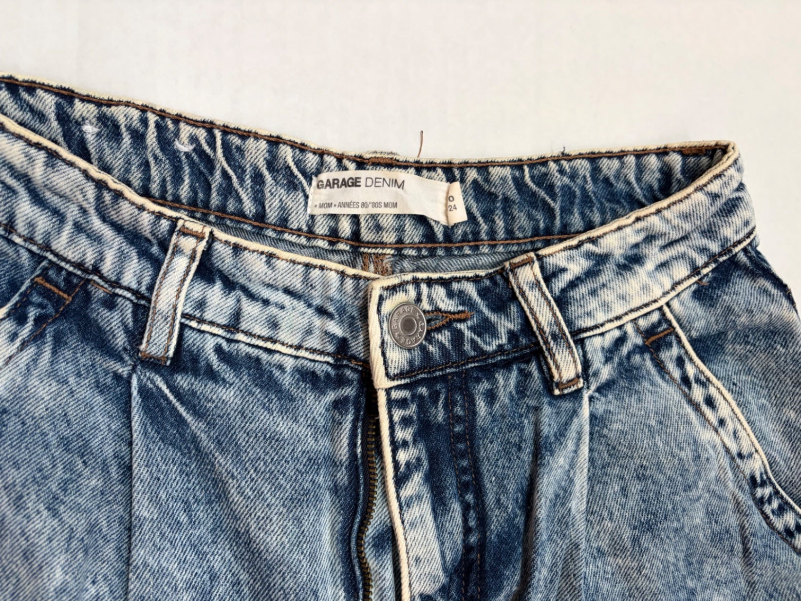 Garage Jeans 24W (Size 0) Light Blue Denim and Cotton