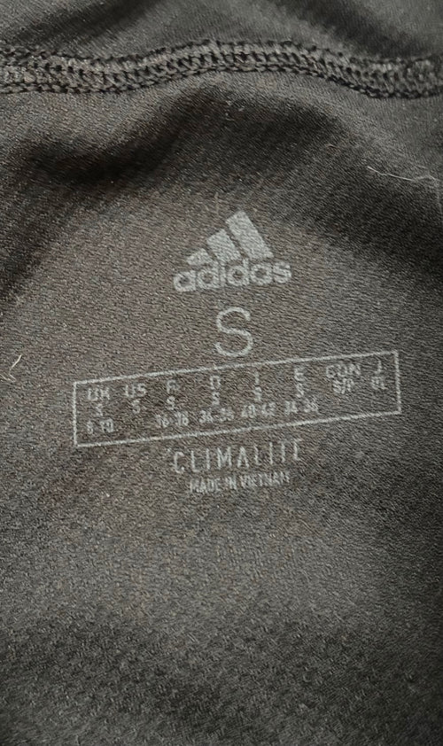 Adidas Shorts Small Black Polyester, Mesh, Synthetic fabric