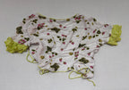Urban Outfitters Tops Medium White with pink, green, and yellow floral butterfly pattern Viscose