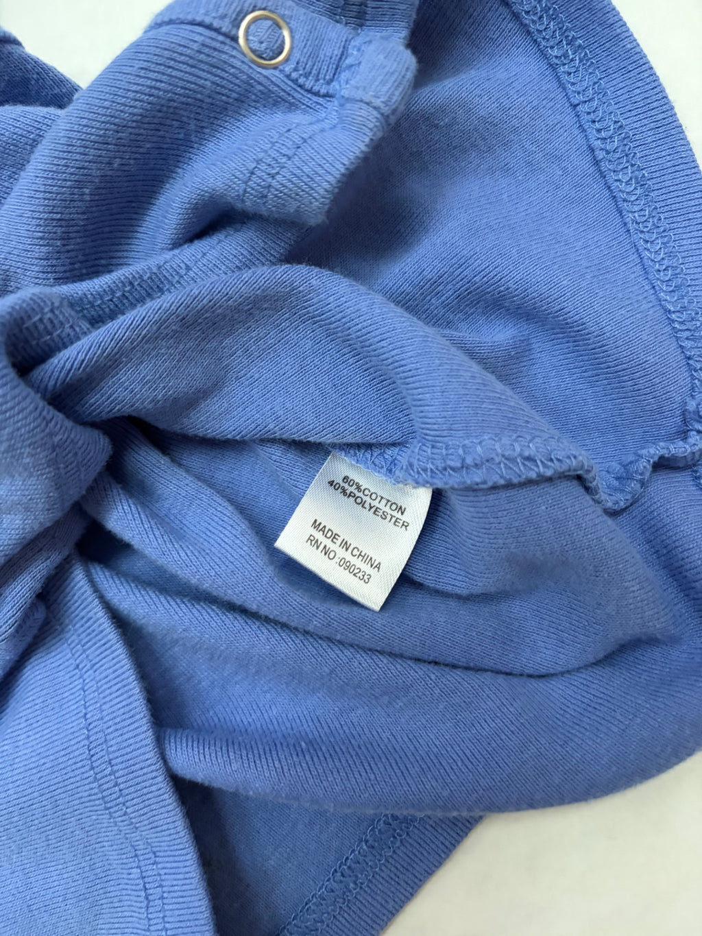 Pacsun Tops Small Blue Cotton, Polyester