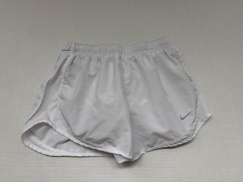 Nike Shorts Medium White Nylon, Mesh