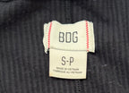BDG Tops Small Black Ribbed fabric, polyester