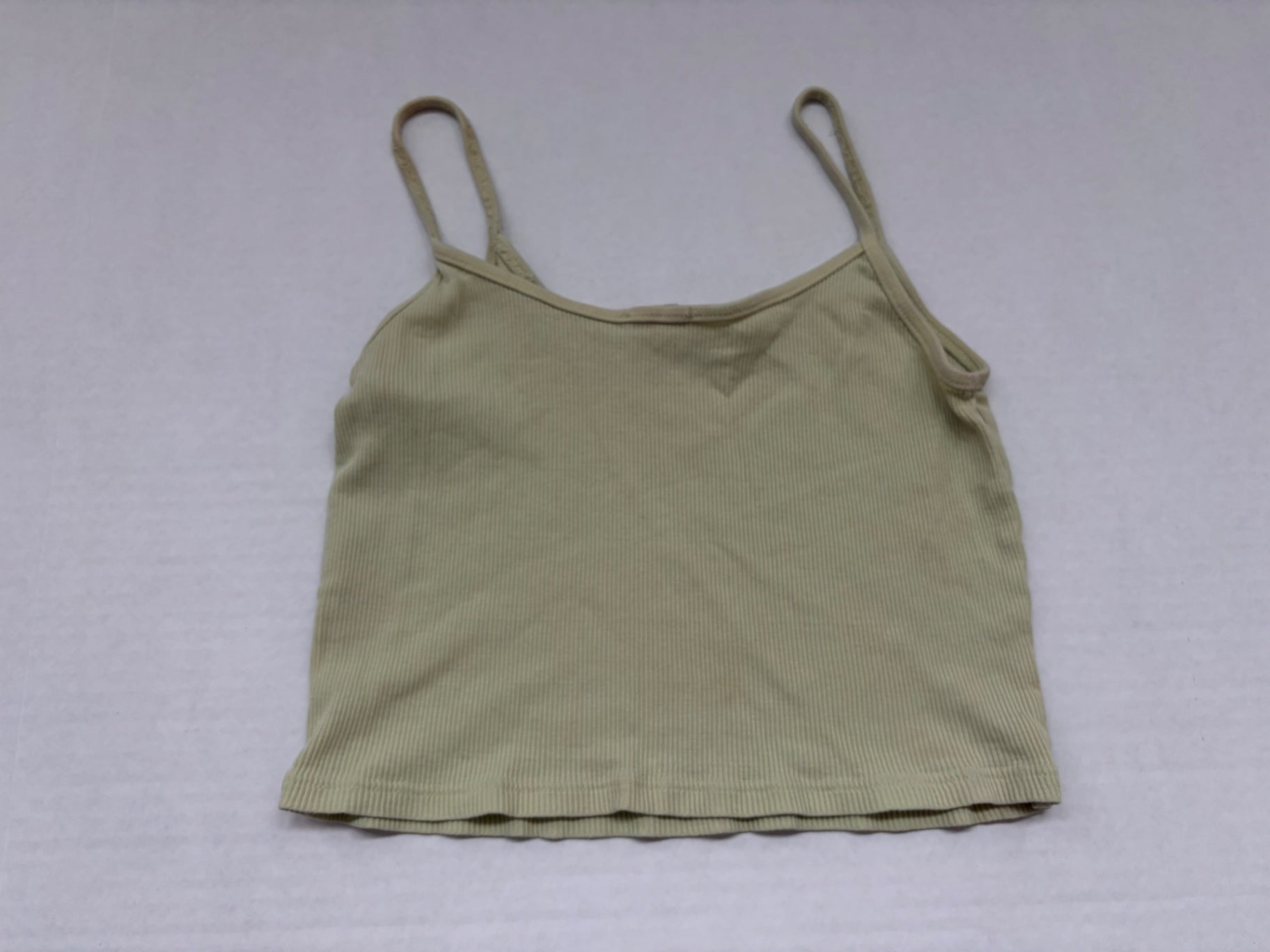 John Galt Tops One Size Lime Green Cotton
