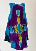 Himalayan Group Inc Dresses One Size Multicolor (Purple, Blue, Yellow, Red, Green) Viscose 
