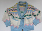 Unbranded Sweaters/Cardigans Medium Multicolored (mainly cream, pink, blue, green, yellow)Knitted fabric