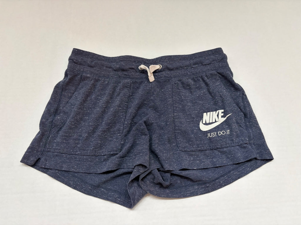 Nike Shorts Small Navy Cotton/Polyester blend