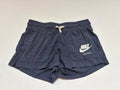 Nike Shorts Small Navy Cotton/Polyester blend