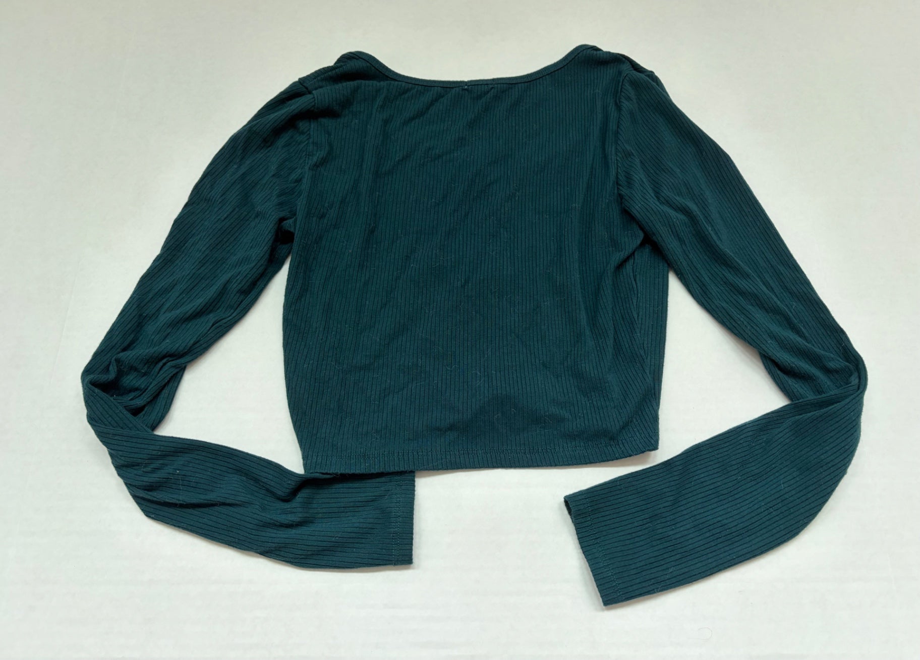 Garage Tops Small Teal Rayon, Spandex