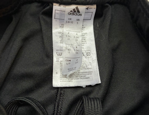 Adidas Shorts Small Black and White Polyester