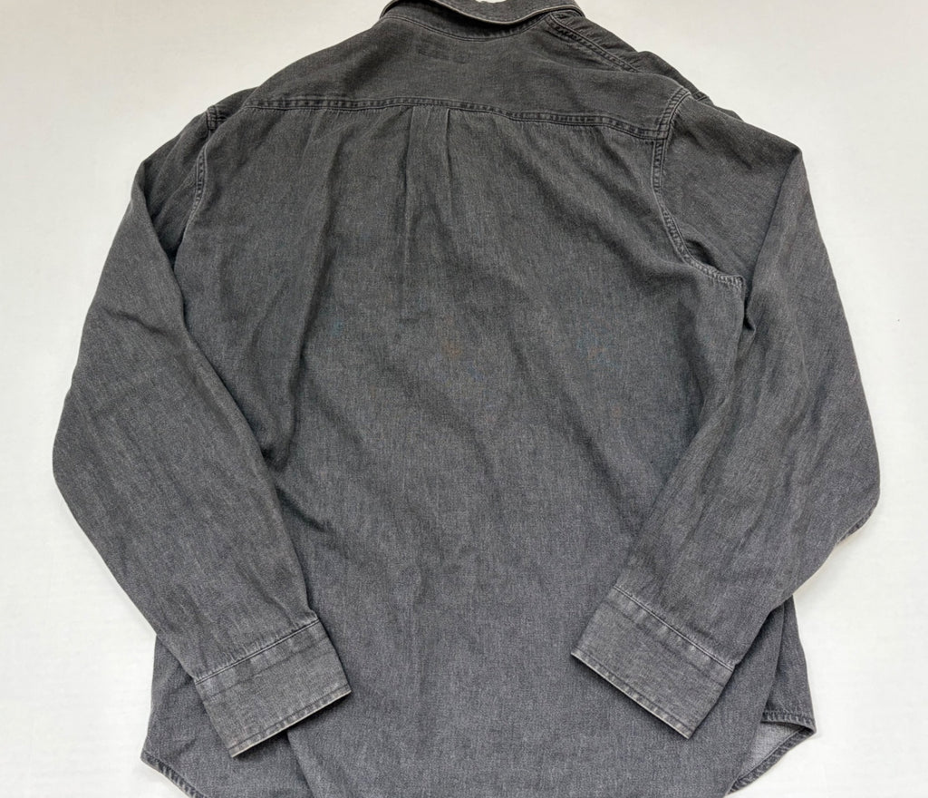 Croft&Barrow Shirts Large Gray Cotton