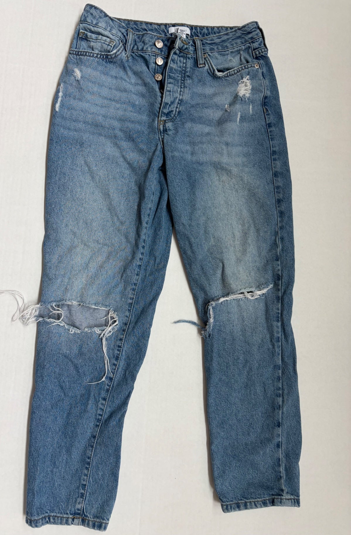 Forever 21 Jeans 26 Blue Denim and Cotton