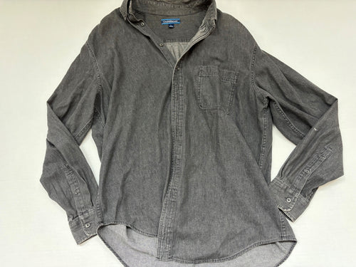 Croft&Barrow Shirts Large Gray Cotton