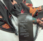 Urban Outfitters Tops Small Multicolor (Black, Red, Orange, and other shades)Polyester, Elastane, and possibly some printed fabric