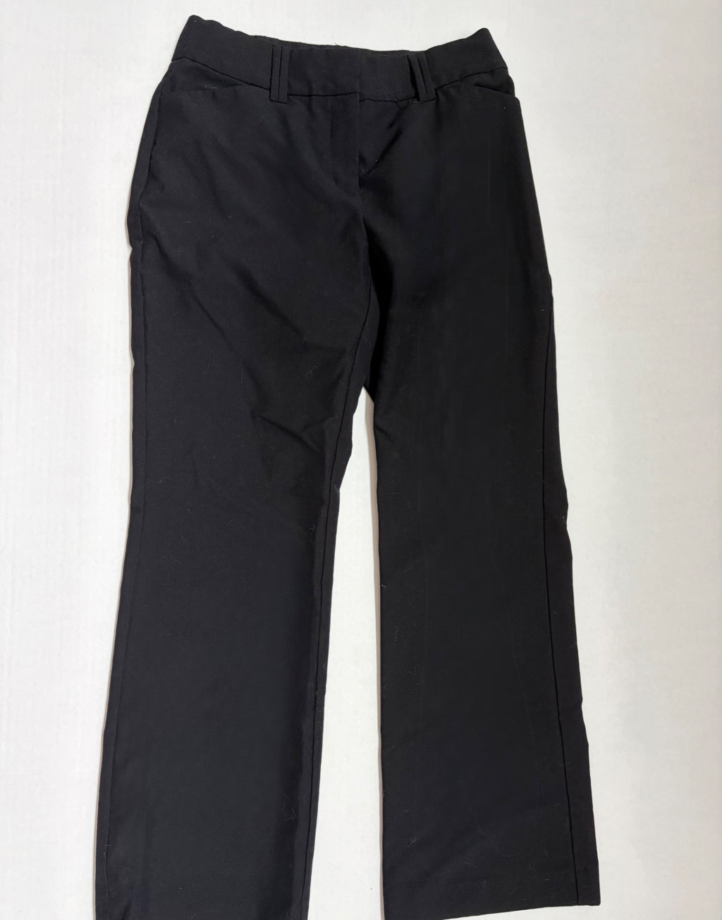 I.N.C. Pants 2S Black Polyester, Rayon, Spandex blend