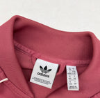 Adidas Sweatshirts/Hoodies Large Red Polyester, Elastane