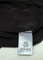 Jones New York Tops Medium Black Polyester