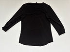 Jones New York Tops Medium Black Polyester