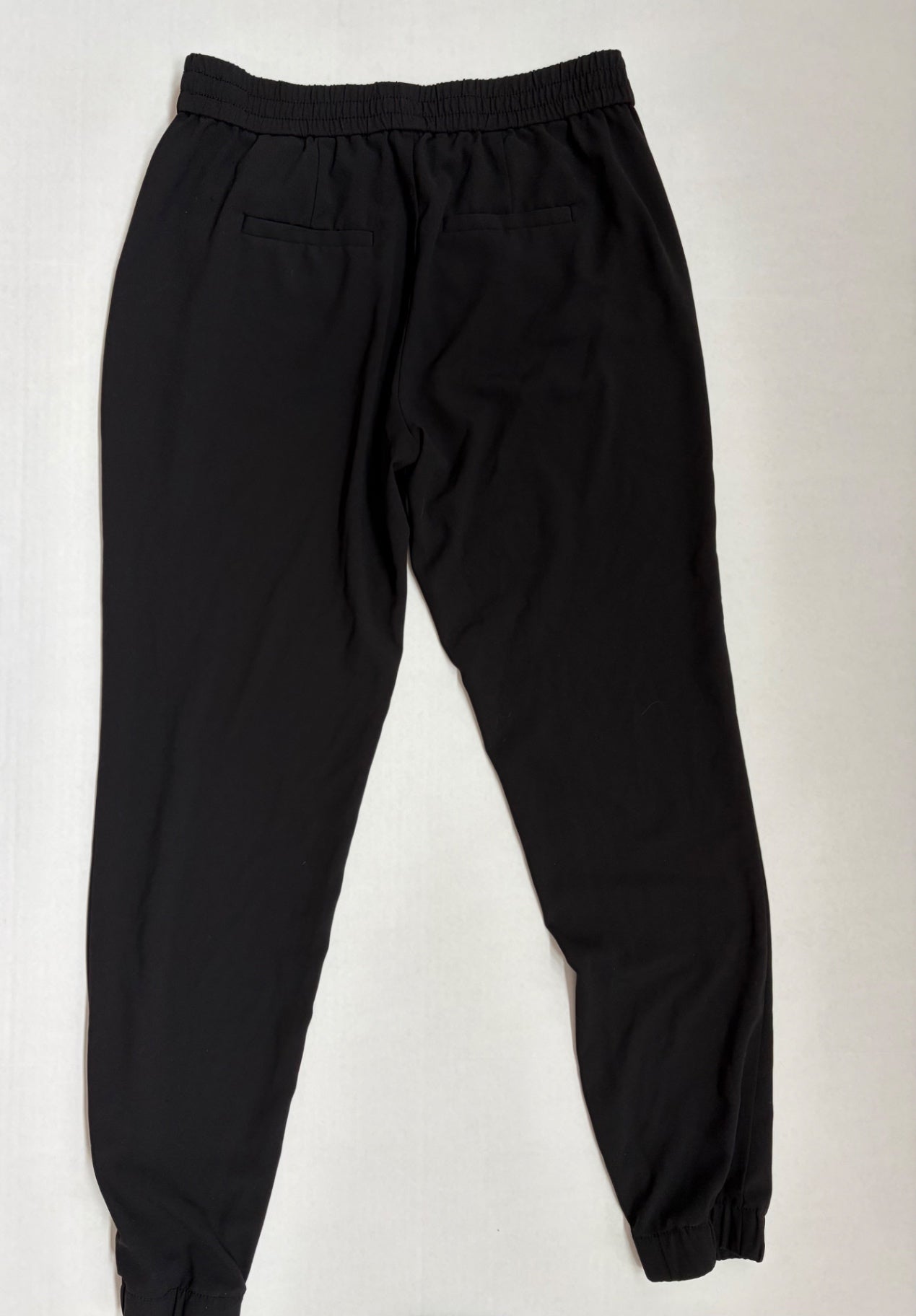 Banana Republic Pants 2 Black Polyester, Elastane
