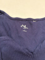 Pacsun Tops Small Purple Cotton, Spandex