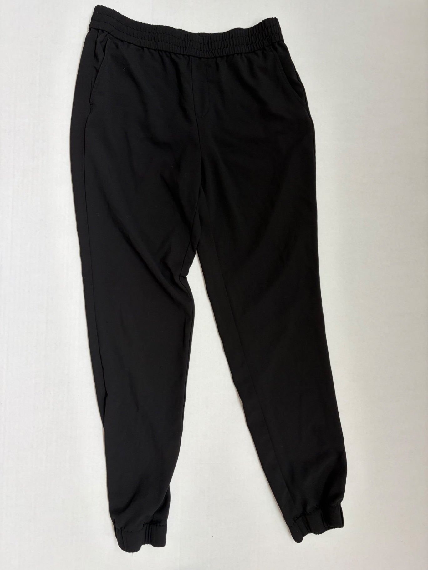 Banana Republic Pants 2 Black Polyester, Elastane