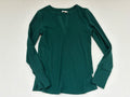Maurices Tops Medium Green Polyester, Rayon, Spandex (visible tag)