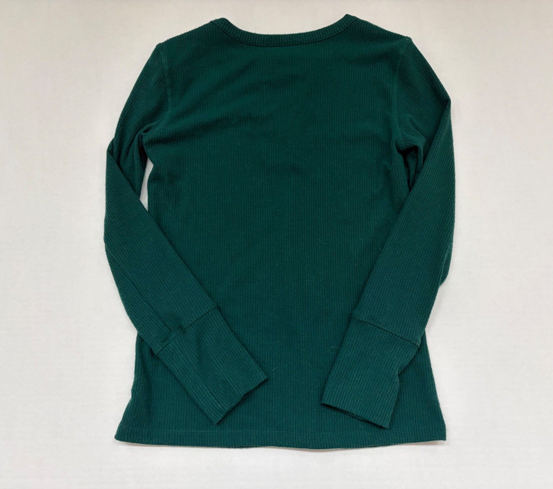 Maurices Tops Medium Green Polyester, Rayon, Spandex (visible tag)
