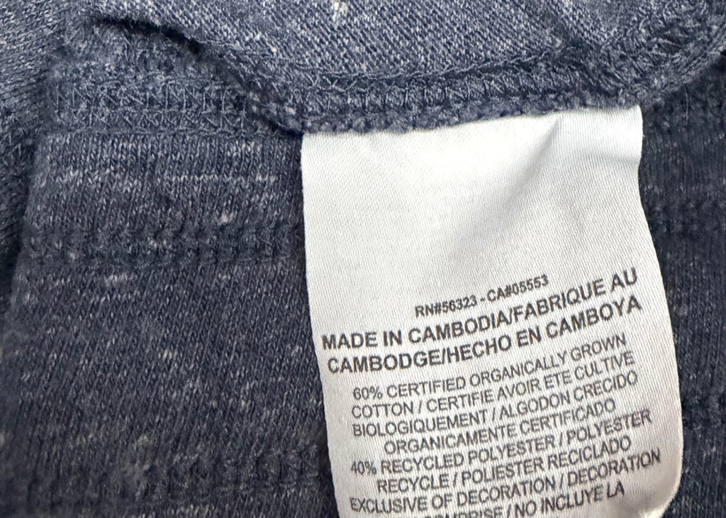Nike Shorts Small Navy Cotton/Polyester blend