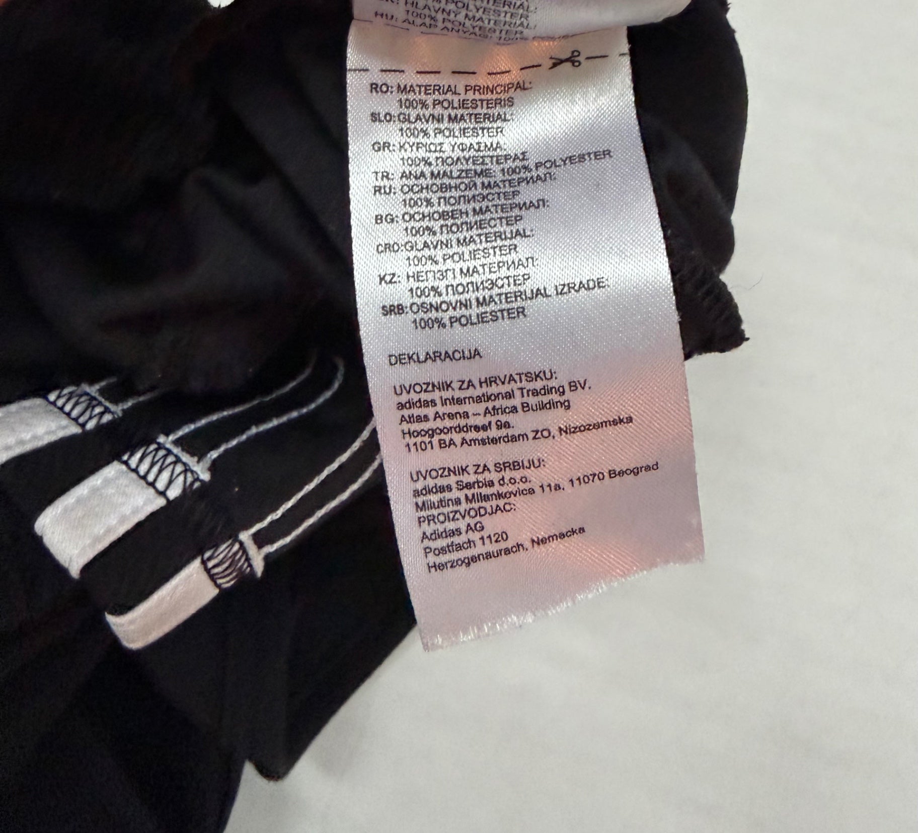 Adidas Shorts Small Black Polyester