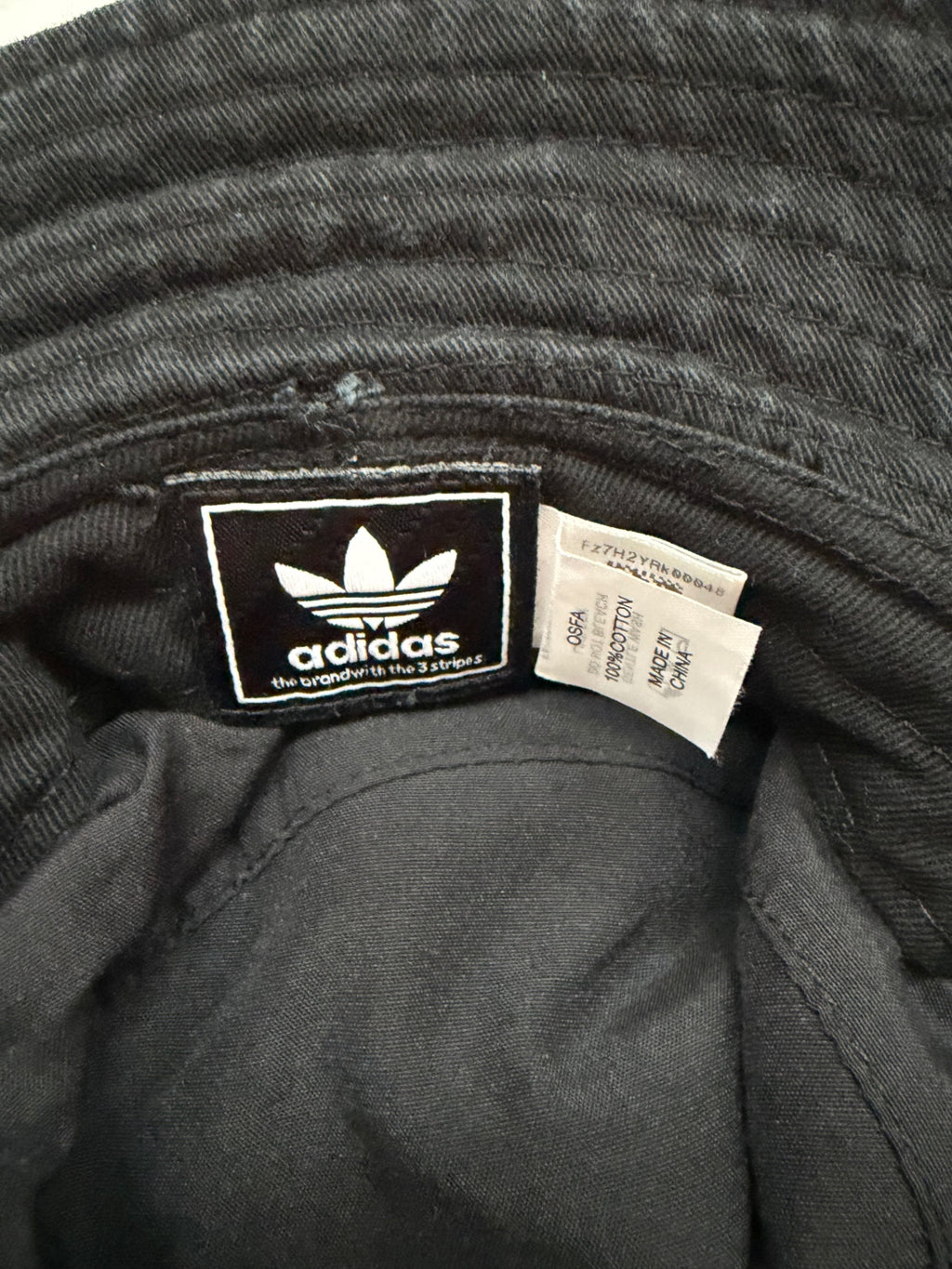 Adidas Accessories Small Black Cotton/Canvas