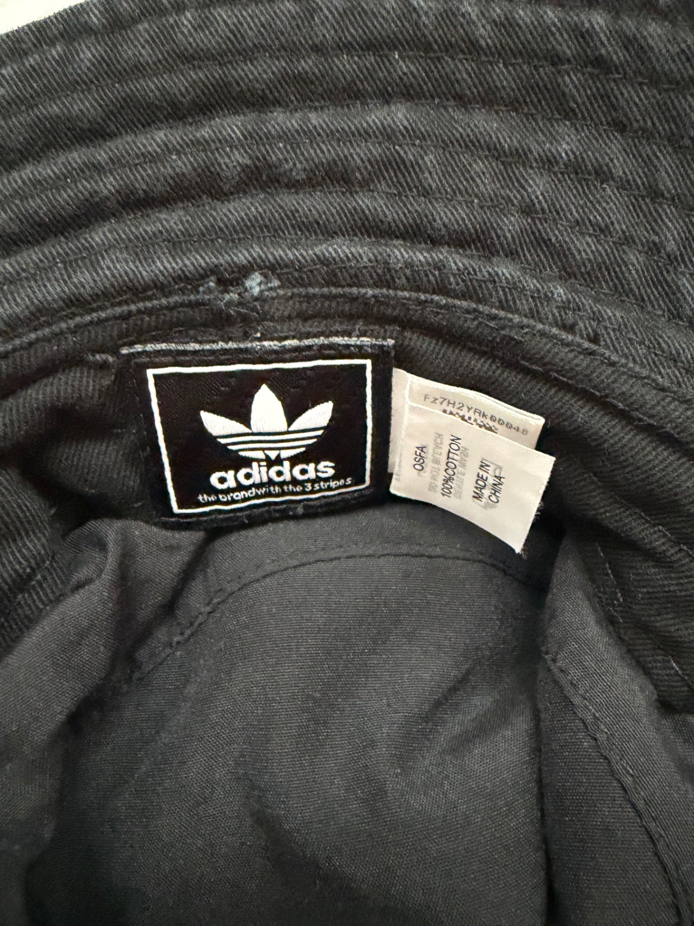 Adidas Accessories Small Black Cotton/Canvas