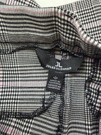 Jules & Leopold Pants Small Black and white Rayon/Polyester/Nylon/Spandex