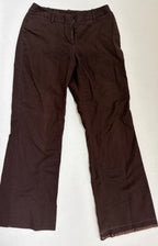 Worthington Pants 4 Brown Cotton/Spandex