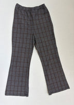Wild Fable Pants Small Gray with red and black checkered pattern Polyester/spandex/rayon