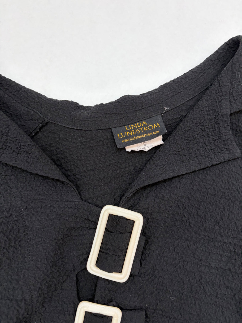 Linda Lundström Tops 8 Black Polyester, Cotton, Spandex