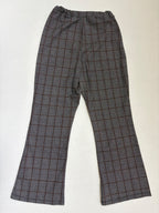 Wild Fable Pants Small Gray with red and black checkered pattern Polyester/spandex/rayon