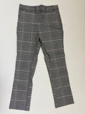 Jules & Leopold Pants Small Black and white Rayon/Polyester/Nylon/Spandex