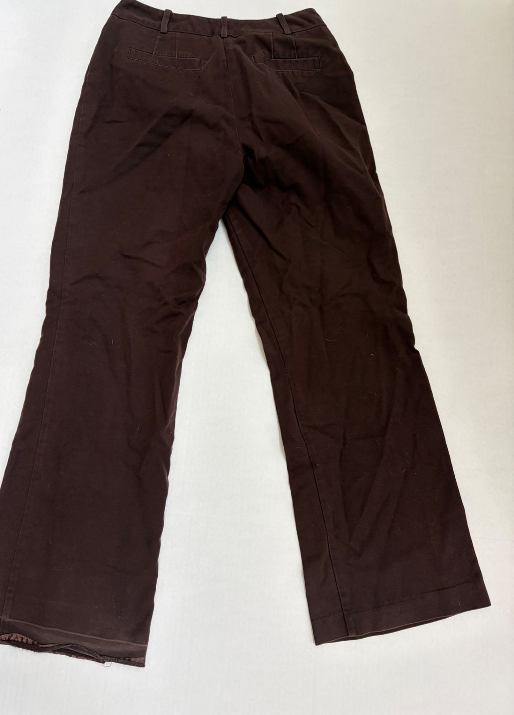 Worthington Pants 4 Brown Cotton/Spandex