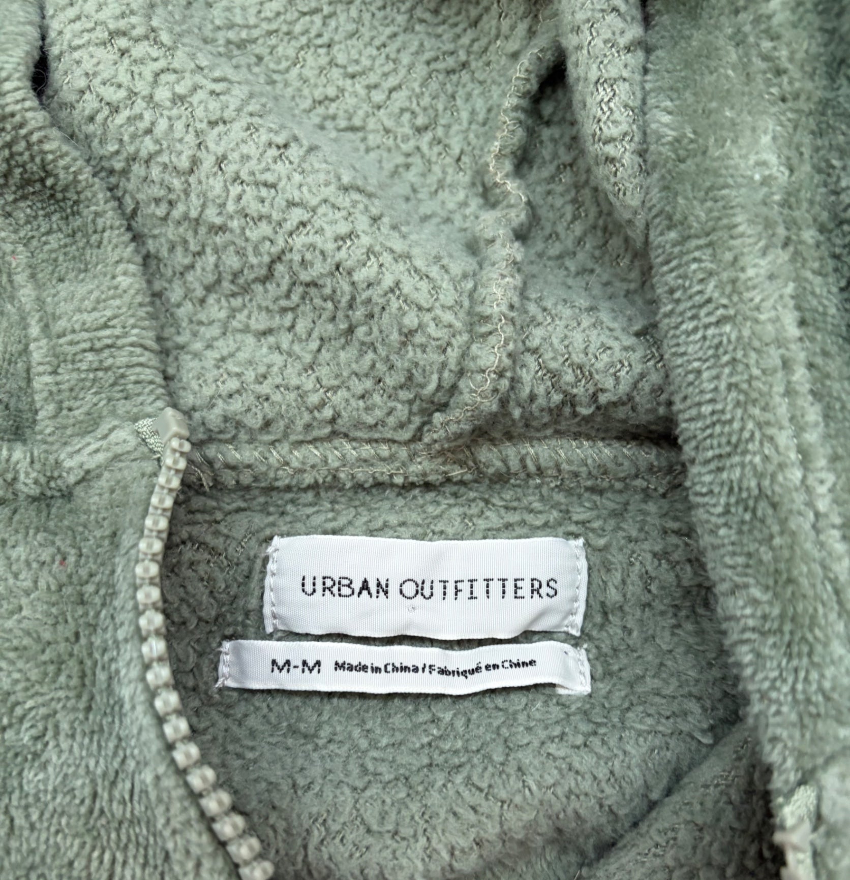 Urban Outfitters Jackets/Coats Medium Olive green Polyester fleece