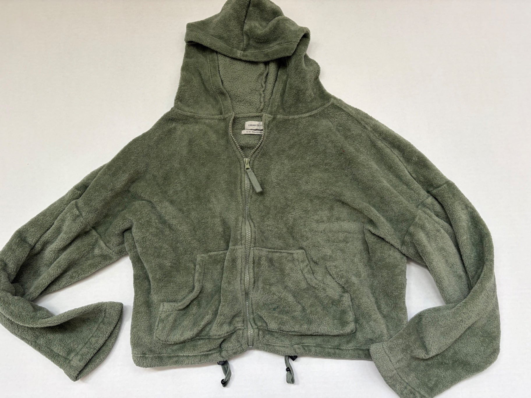 Urban Outfitters Jackets/Coats Medium Olive green Polyester fleece