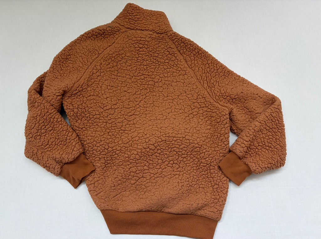 TECREW Jackets/Coats Medium Brown Orange Polyester, Spandex, Spandex/Polyester blend